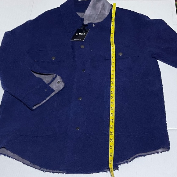 J. NNA Oversized Fleece Jacket - Picture 7 of 8